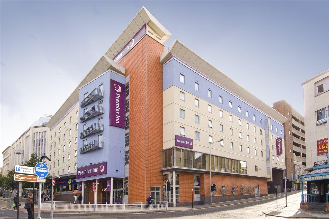 Premier Inn Sheffield City Centre Eksteriør billede